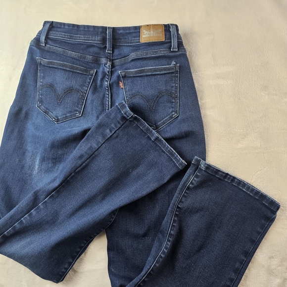 Levi’s jeans 529 Curvy bootcut denim Classic Blue Women's 8 Jeans western - Picture 8 of 11